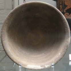 Mesopotamian wheel made dish, 3,000 BC - Image courtesy of the Potteries Museum & Art Gallery, Stoke-on-Trent